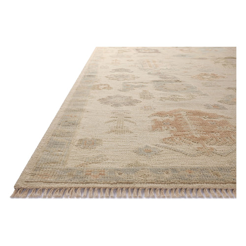 Marie Ivory / Multi Hand-Knotted Rug