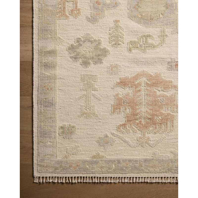 Marie Ivory / Multi Hand-Knotted Rug
