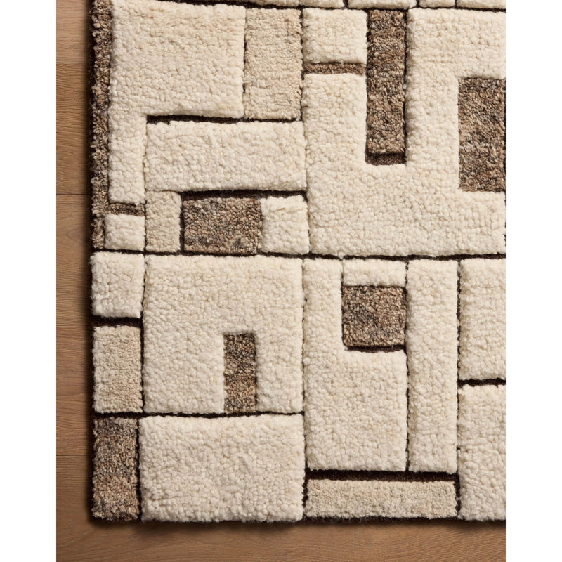 Otto Coffee / Natural Hand-Knotted Rug