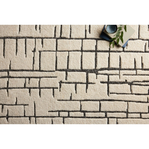 Otto Ivory / Charcoal Hand-Knotted Rug