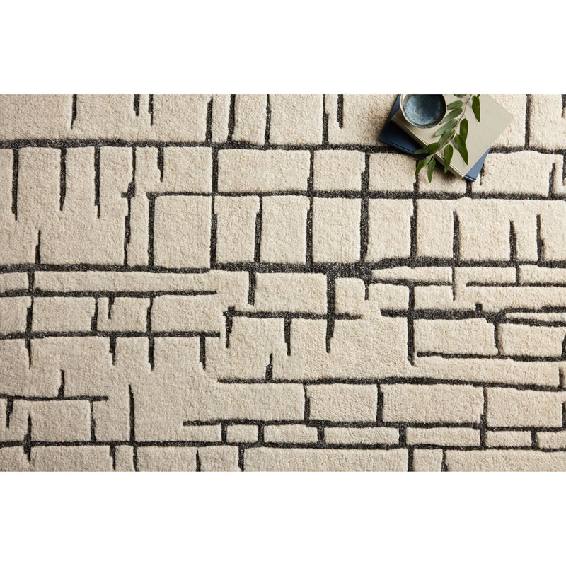 Otto Ivory / Charcoal Hand-Knotted Rug