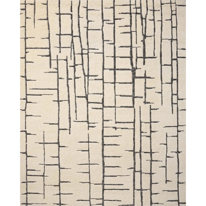 Otto Ivory / Charcoal Hand-Knotted Rug