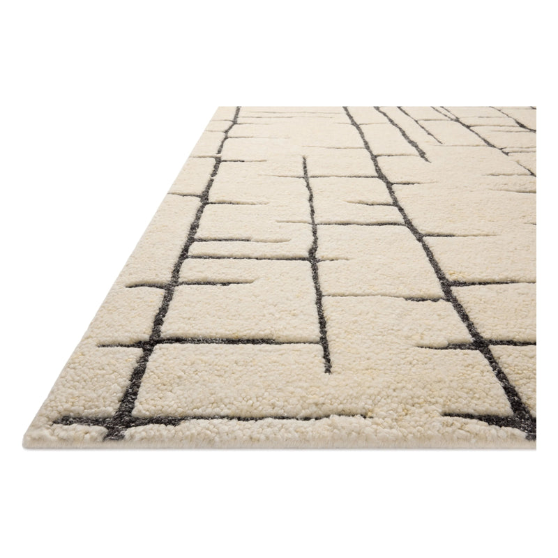 Otto Ivory / Charcoal Hand-Knotted Rug