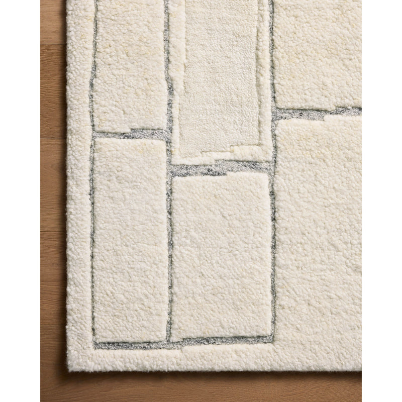 Otto Ivory / Slate Hand-Knotted Rug