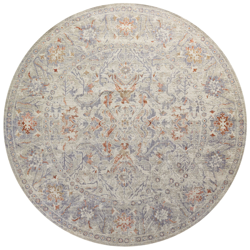 Rosemarie Chris Loves Julia x Loloi Oatmeal / Lavender ROE-05 Rug