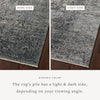 Sonnet Charcoal / Mist Rug