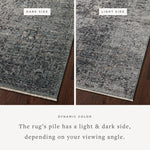 Sonnet Charcoal / Mist Rug
