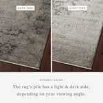 Sonnet Charcoal / Slate Rug