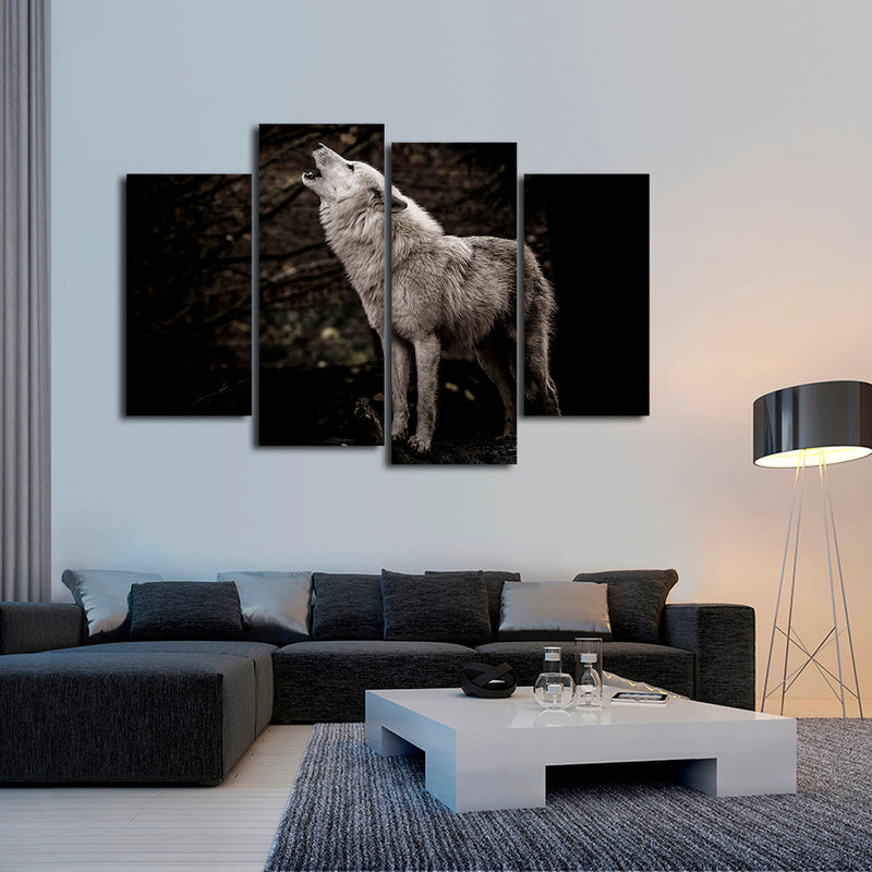 The Lone Wolf Wall Art