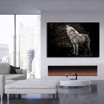 The Lone Wolf Wall Art