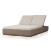 Lorelei Alessi Buff Outdoor Double Chaise | shipping 7/29/2025