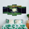 Lotus And Leaves Wall Art