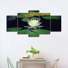 Lotus And Leaves Wall Art
