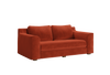 The Elevate Loveseat in Recycled Velvet