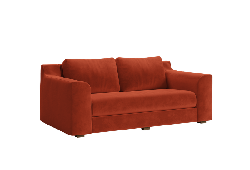 The Elevate Loveseat in Recycled Velvet