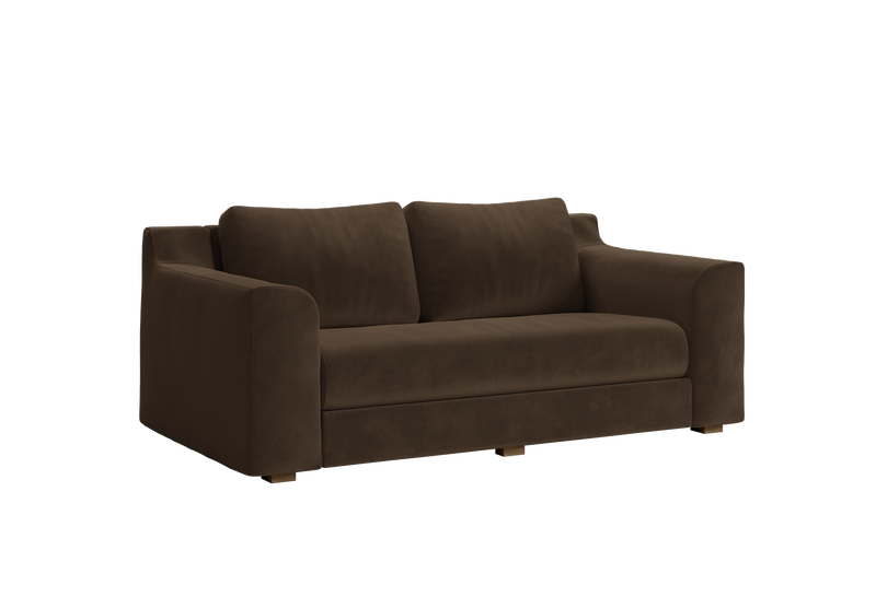 The Elevate Loveseat in Recycled Velvet