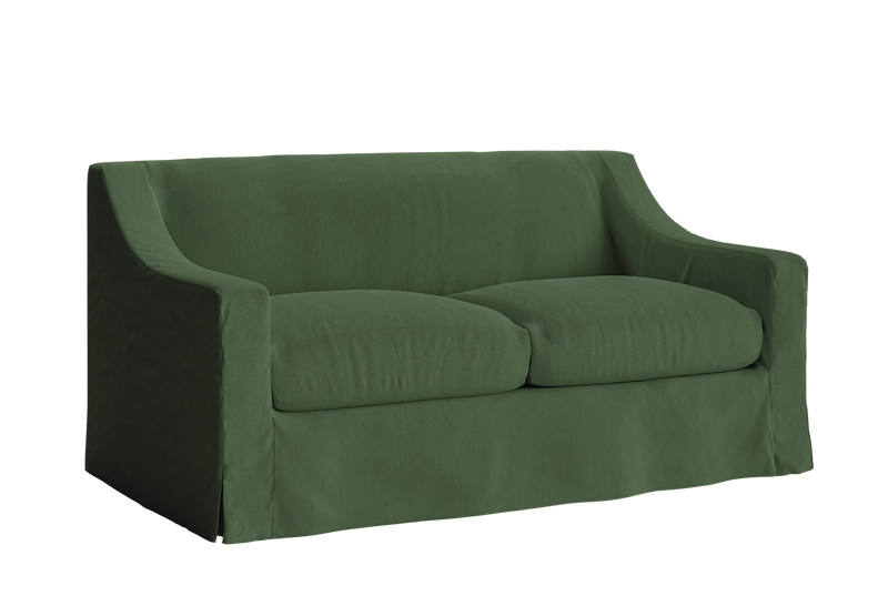 The Evergreen Loveseat in Hemp