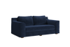 The Elevate Loveseat in Recycled Velvet