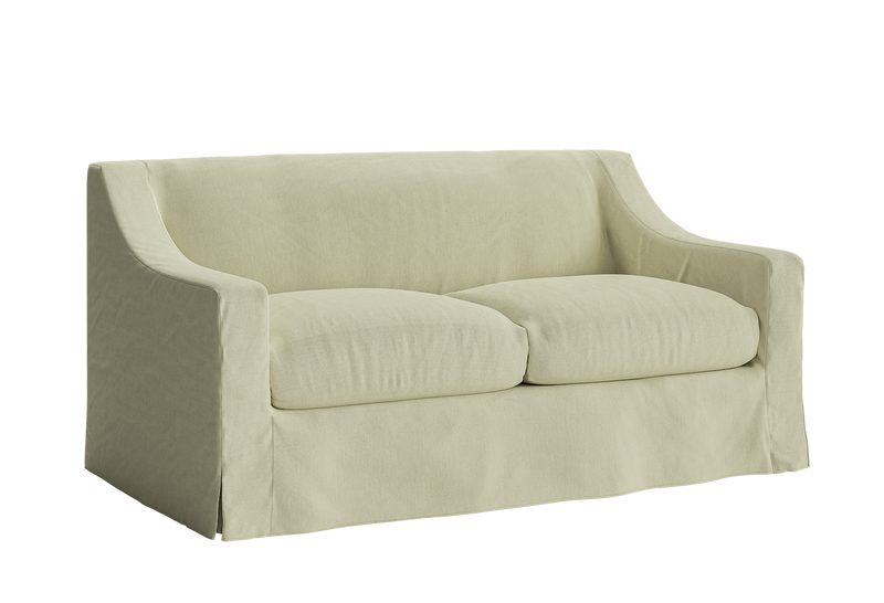 The Evergreen Loveseat in Hemp