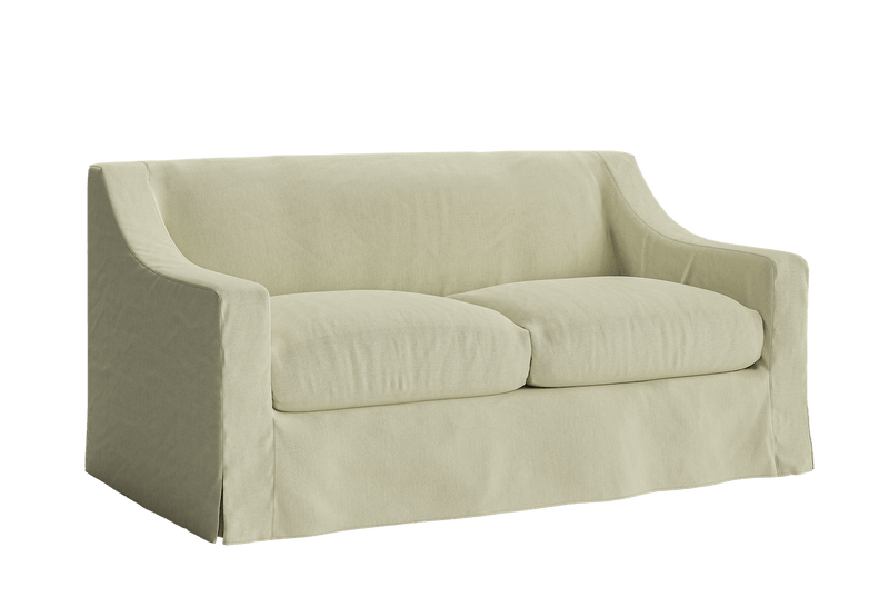 The Evergreen Loveseat in Hemp