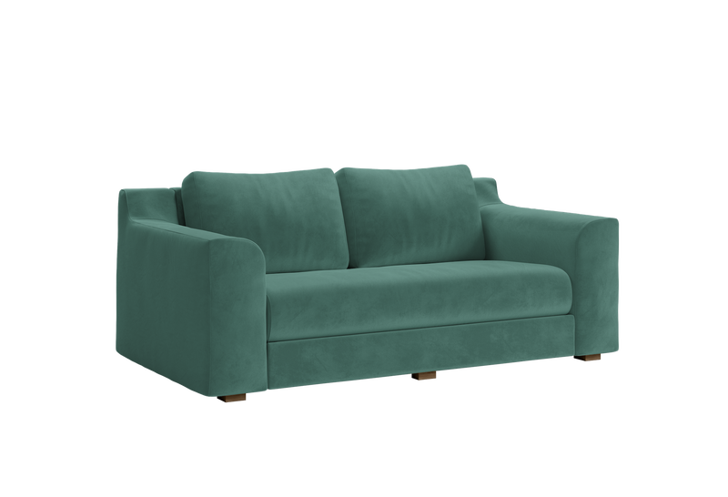 The Elevate Loveseat in Recycled Velvet