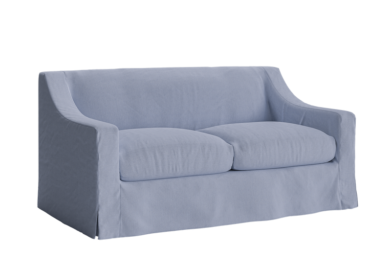 The Evergreen Loveseat in Hemp