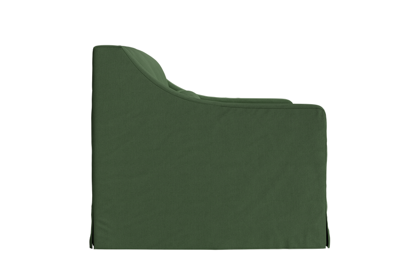 The Evergreen Loveseat in Hemp