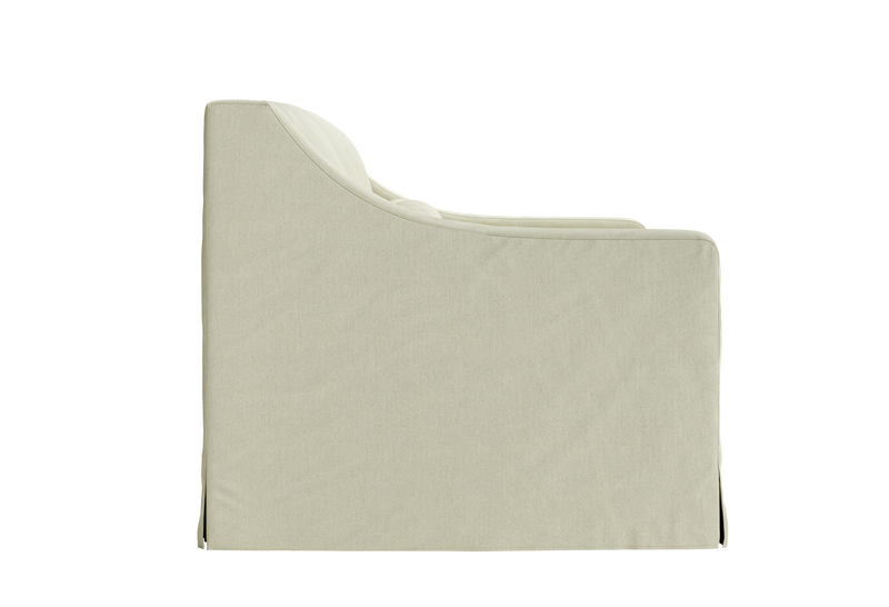 The Evergreen Loveseat in Hemp