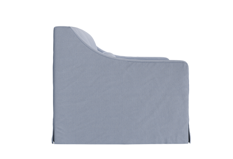 The Evergreen Loveseat in Hemp