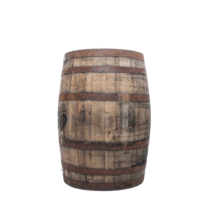 Set of 4 Grade B Whiskey Barrel Whole Authentic 53 Gallon