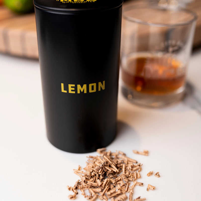 Lemon Flavor Smoked Cocktail Wood Chips - Large