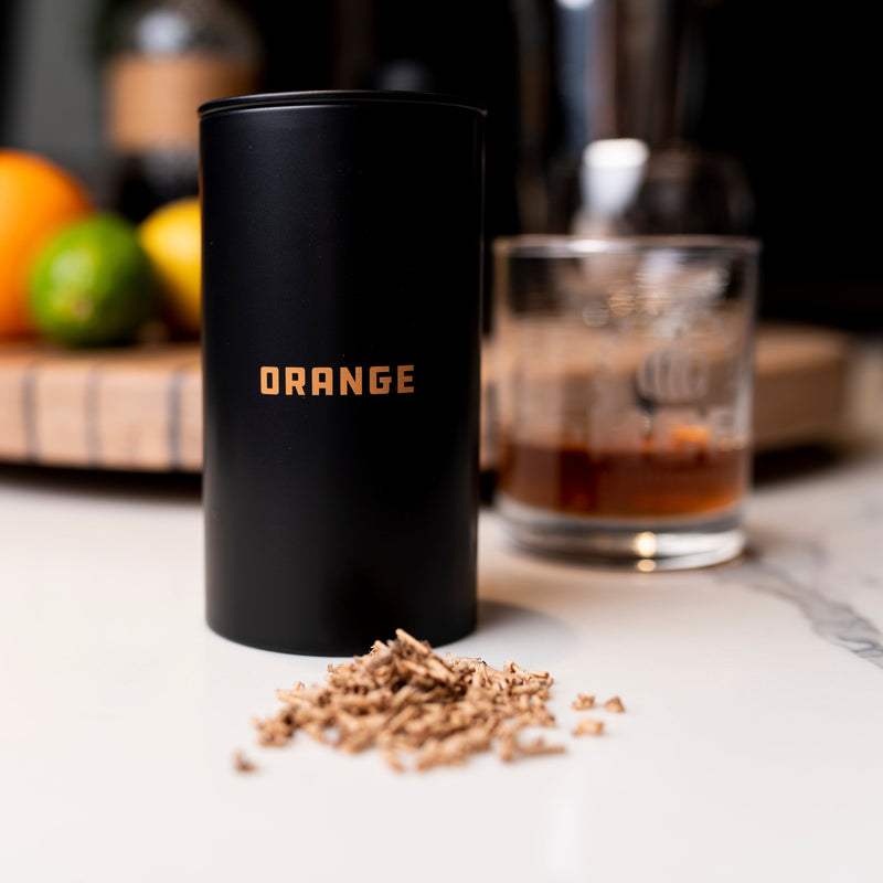 Orange Flavor Smoked Cocktail Wood Chips - Large