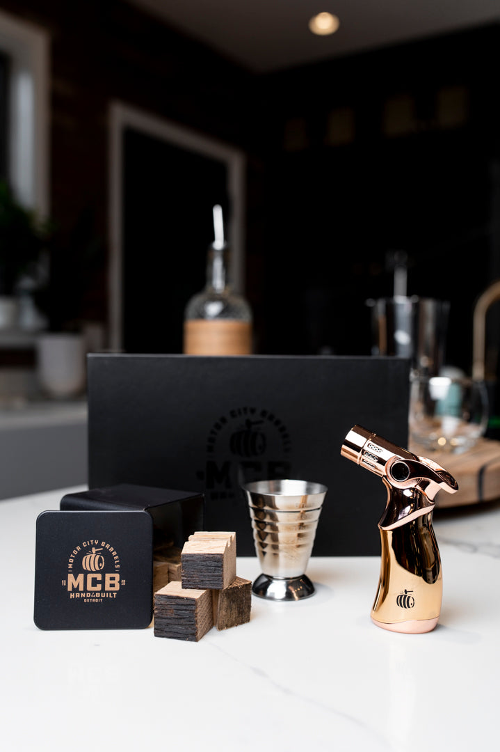 Cubed Series Barrel Smoked Cocktail Kit