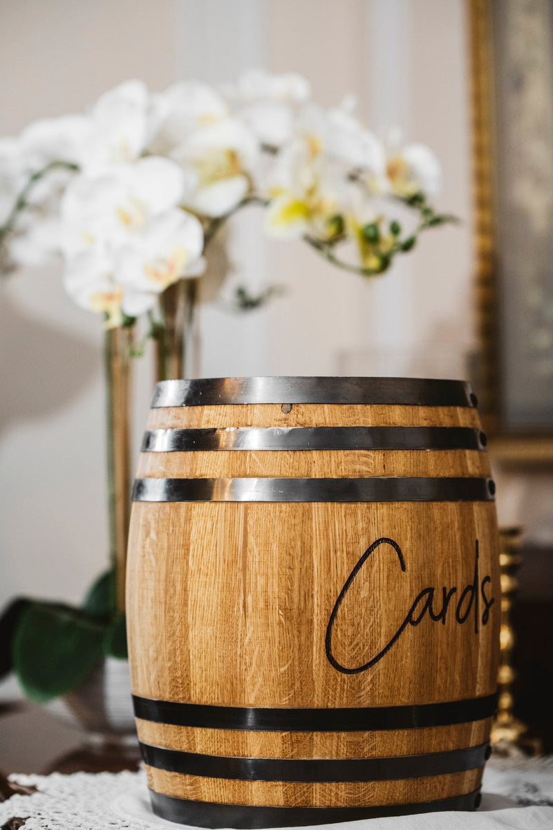 Barrel Event Reception Card Holder - Small