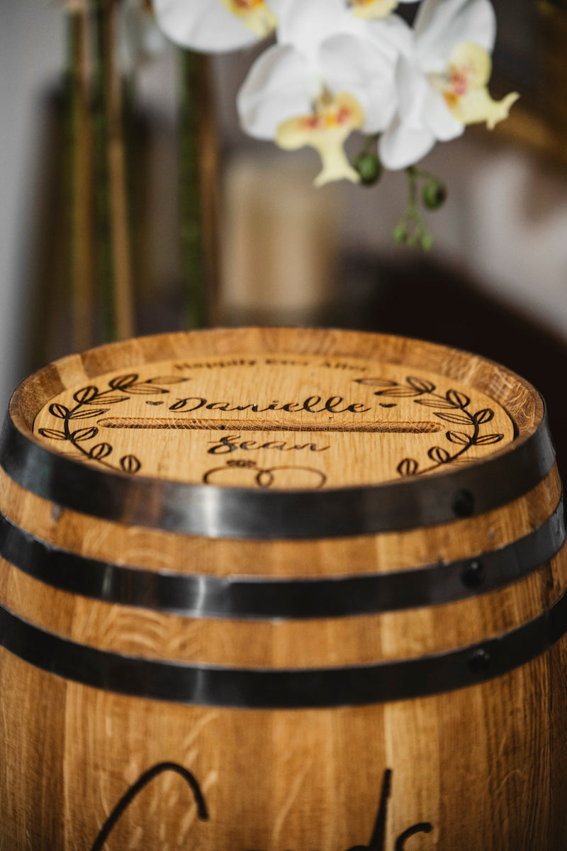 Barrel Event Reception Card Holder - Small