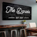 Family Name Sign V