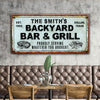 Backyard Bar & Grill Sign XXIV