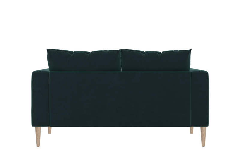 The Essential Loveseat Sectional in Recycled Velvet