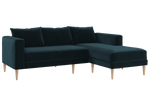 The Essential Sectional in Recycled Velvet