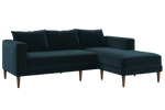 The Essential Sectional in Recycled Velvet