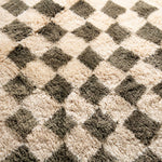 Checkered Garden - Luxury Shag Moroccan Rug