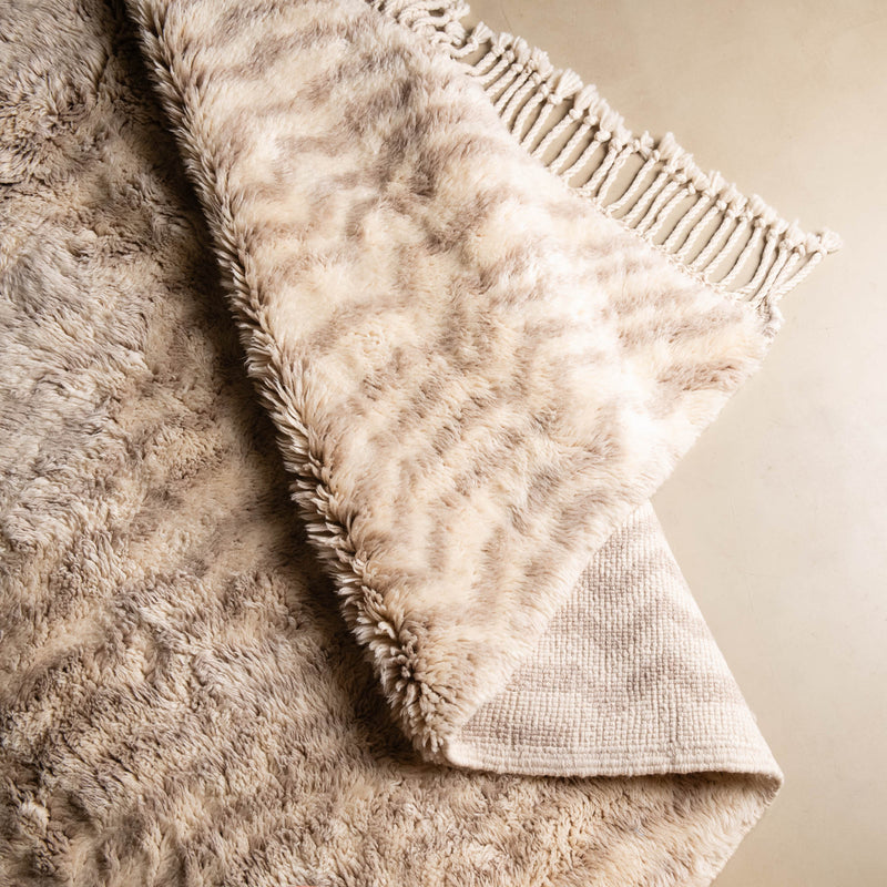 Sandy Blonde - luxury beni mrirt rug