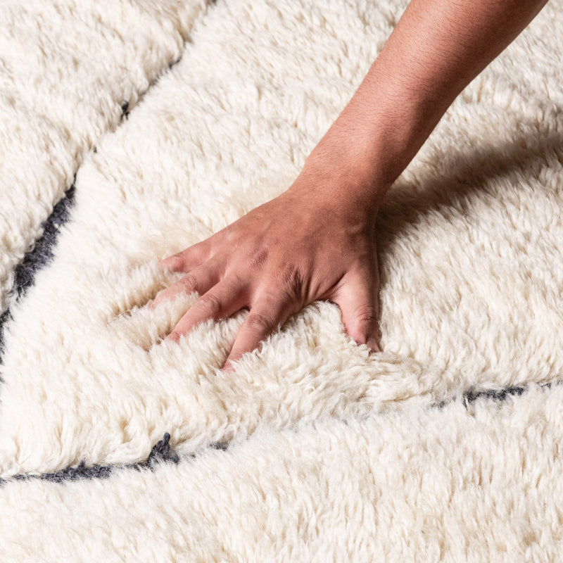 Twins - Luxury Shag Moroccan Rug