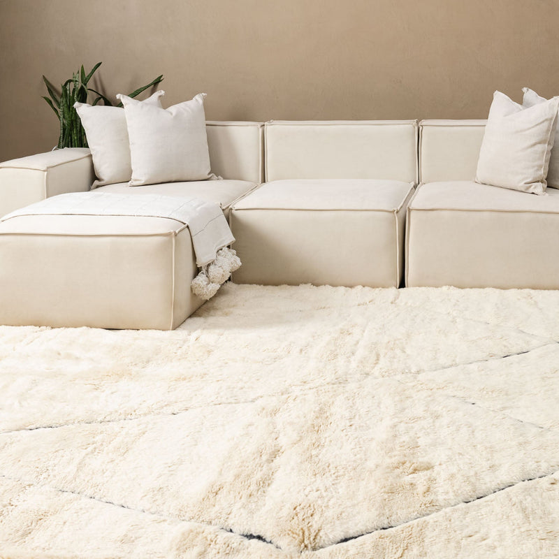 Twins - Luxury Shag Moroccan Rug
