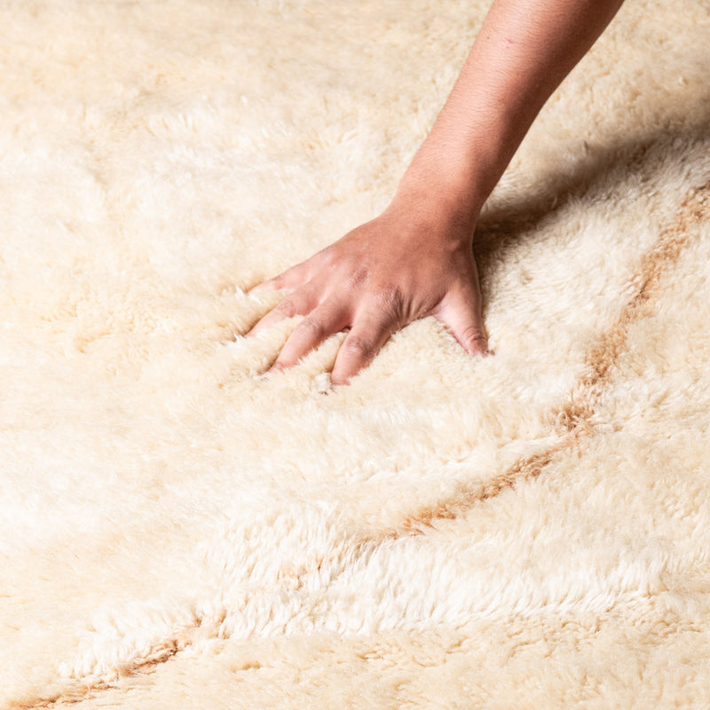 Mountain Village - Luxury Shag Moroccan Rug
