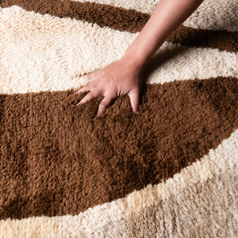 Equilibrium - Luxury Shag Moroccan Rug
