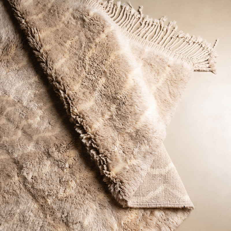 Salted caramel - luxury beni mrirt rug