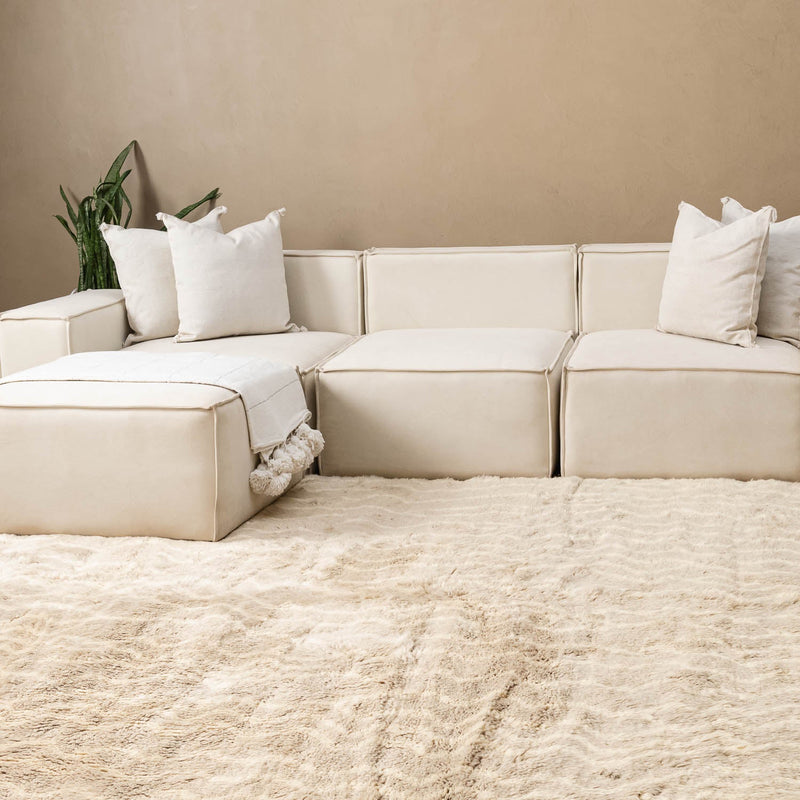 Salted caramel - luxury beni mrirt rug