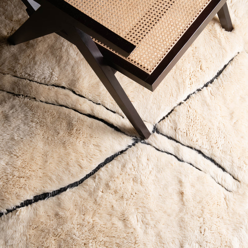 Fertile Valley - Luxury Shag Moroccan Rug