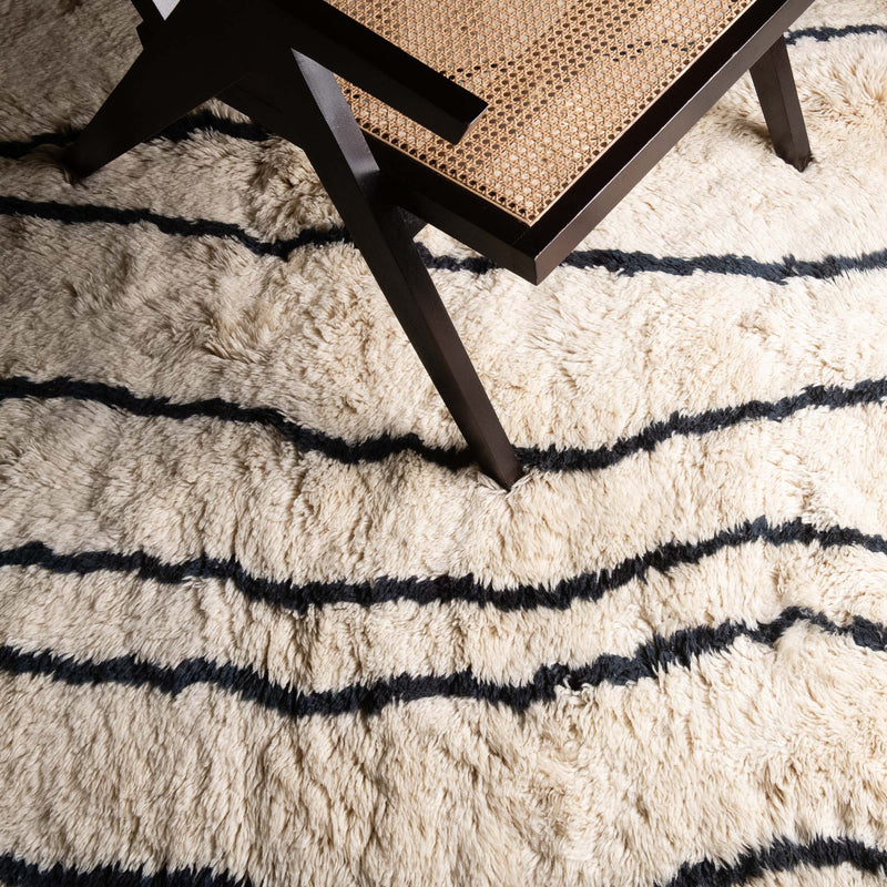 Paths - Luxury Shag Moroccan Rug